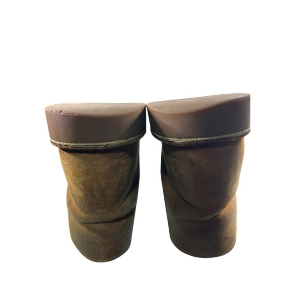 Clarks Originals Men 13 M Brown Leather Chukka Lace Up  Ankle Desert Boots - Picture 7 of 9